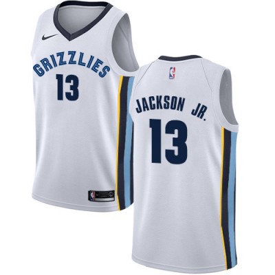 Nike Memphis Grizzlies #13 Jaren Jackson Jr. White Youth NBA Swingman Association Edition Jersey